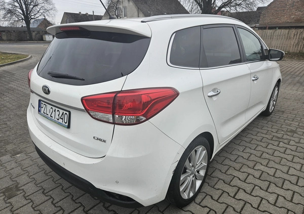 Kia Carens cena 36400 przebieg: 139000, rok produkcji 2015 z Poznań małe 67